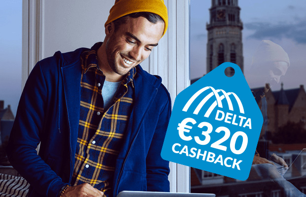 DELTA start exclusieve actie met cashbacks tot 320 euro