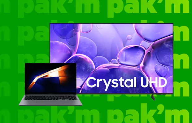 KPN Snelpakker: Samsung Smart TV of laptop cadeau