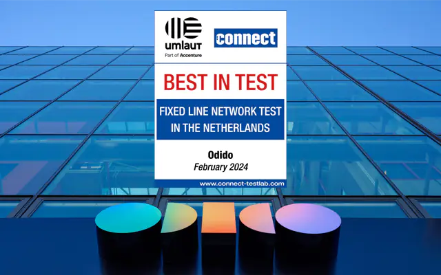 Netwerk Odido uitgeroepen tot beste van Nederland