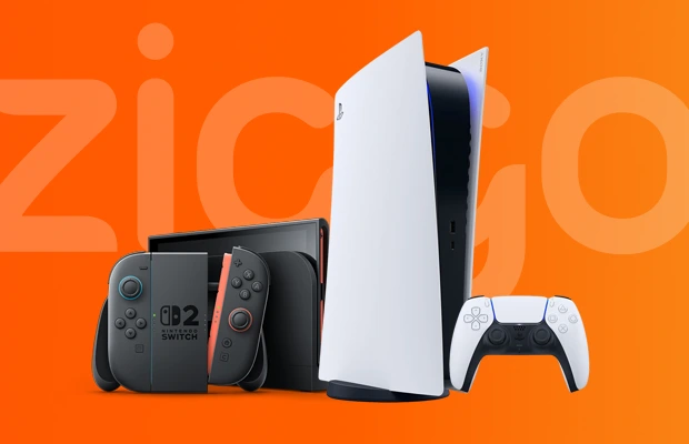 Ziggo deal: PlayStation 5 of Nintendo Switch 2 cadeau